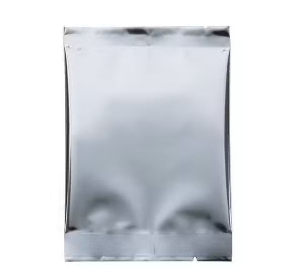 Sacchetto di plastica color argento 7,5x10,2cm metallizzato termosaldabile (100 pezzi) [SVP34S]