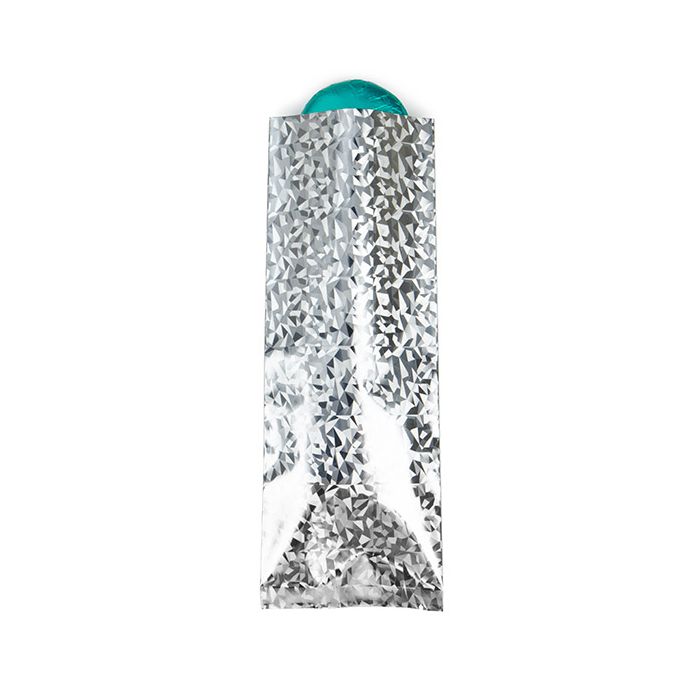 Sacchetto di plastica Cristallo olografico 7,6x20,3 cm (25 pezzi) [SVP38HI]
