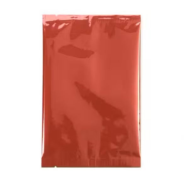 Sacchetto di plastica rosso 10,2x15,2cm metallizzato termosaldabile (100 pezzi) [SVP46R]