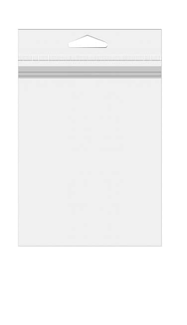 Sacchetti con foro di sospensione 7.6x10.2cm alta trasparenza (500 pezzi) [J5T]