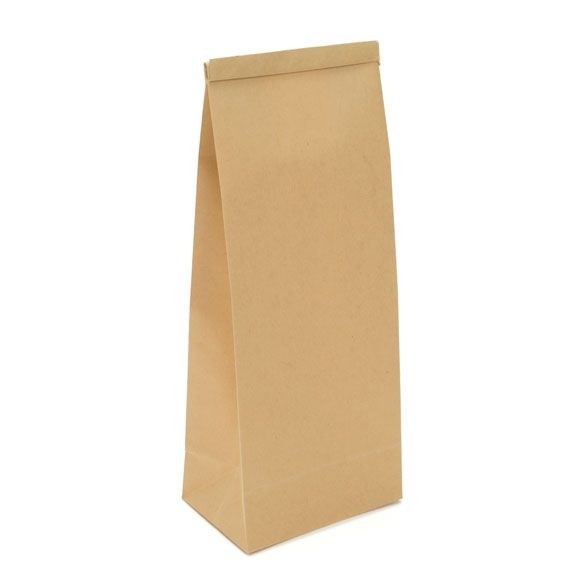 Kraft Bags Brown Reclosable 8.6x6.4x19.7cm