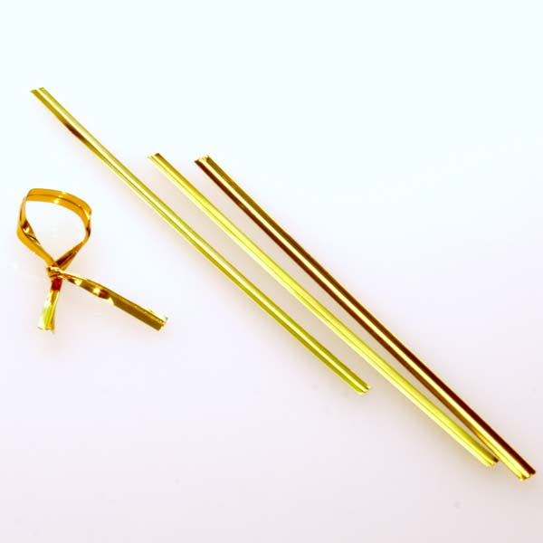 Fascette 15.2x0.4cm plastica metallica oro (1.000 pezzi) [TT6MG]