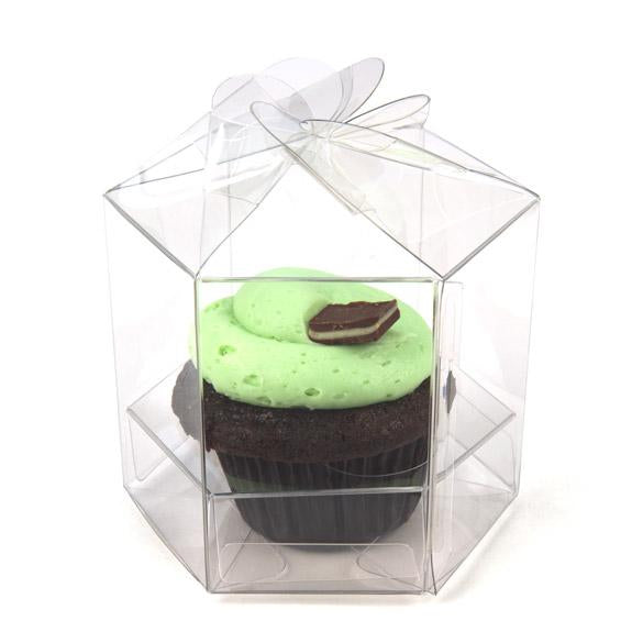 Scatola per 1 cupcake 8.9x8.9x9.5cm (100 Pezzi) [CBS238]