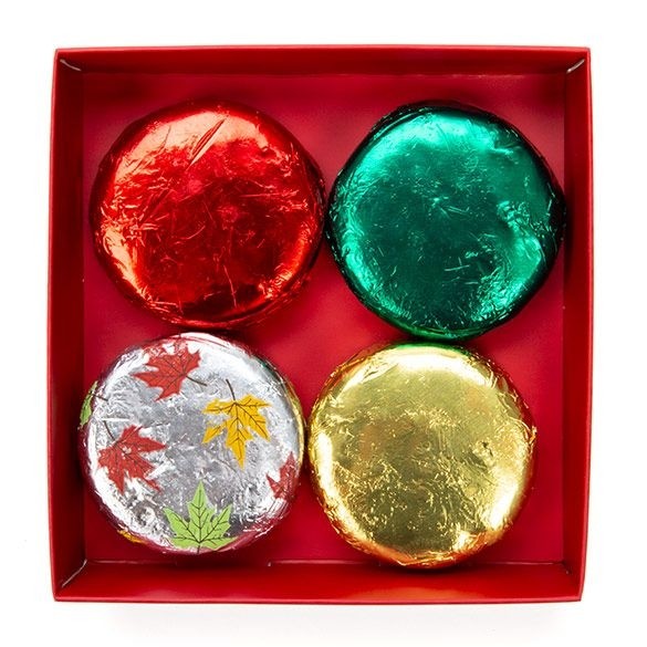 Piccole scatole in carta kraft rosse fondo 10.5x2.5x10.8cm (25 pezzi) [RD99]