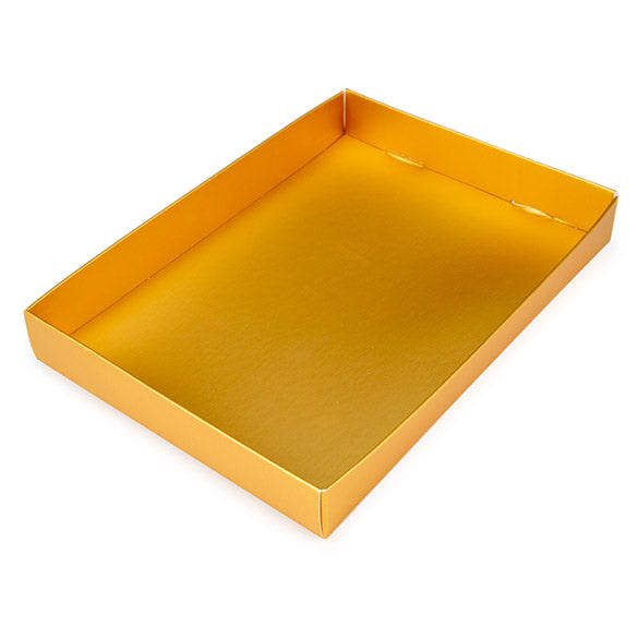 Scatole regalo Kraft oro 13.7x2.5x19.1cm (25 pezzi) [GD15]