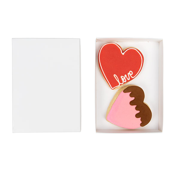 Scatoline in carta kraft Bianco 13.7x2.5x19.1cm (25 pezzi) [WH15]