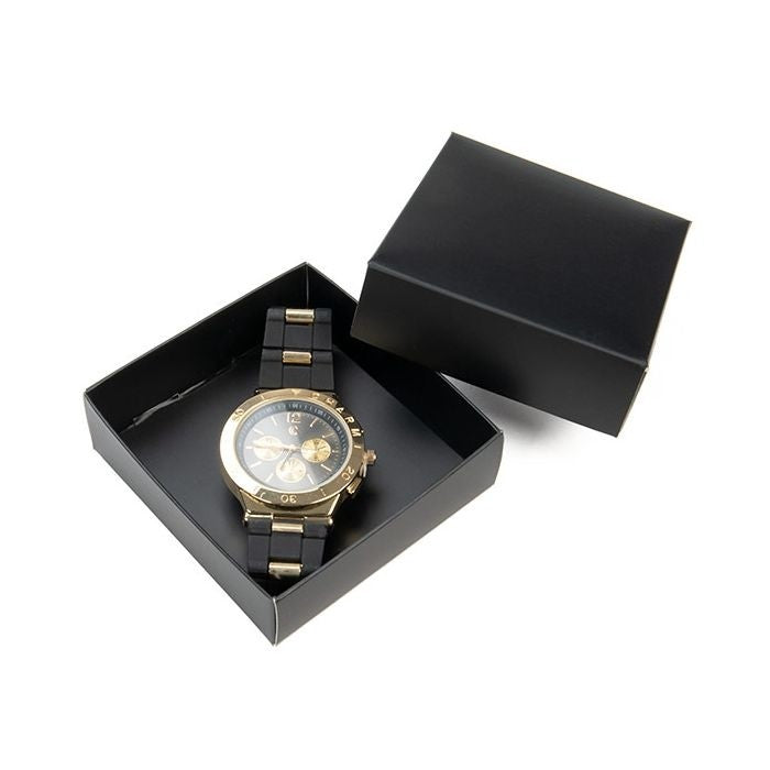 Fondo scatola regalo nero kraft 7.9x2.5x8.3cm (25 pezzi) [BK356]