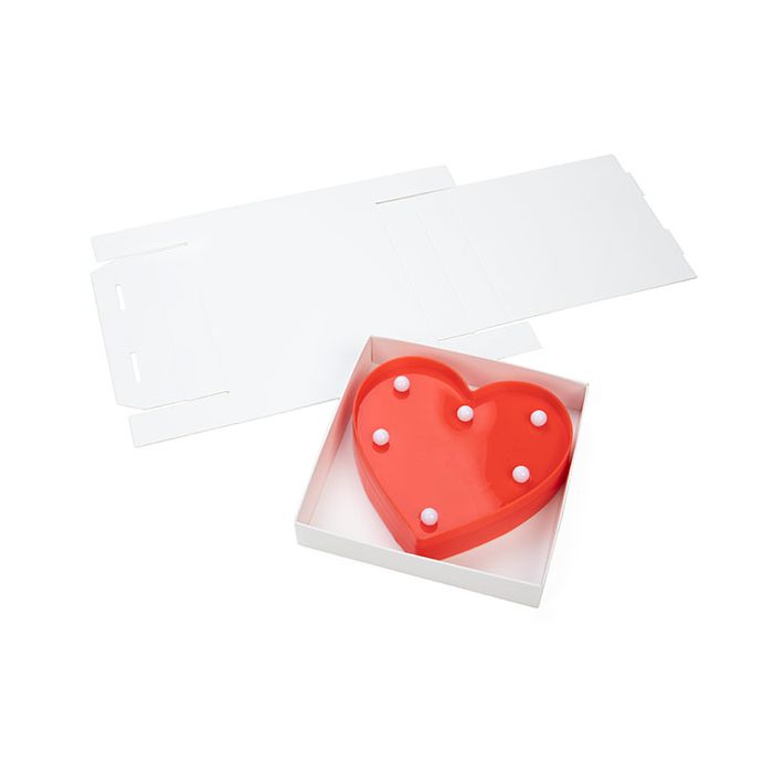 Fondo scatola bianco opaco 13x2,5x13,3cm (25 pezzi) [WH357]