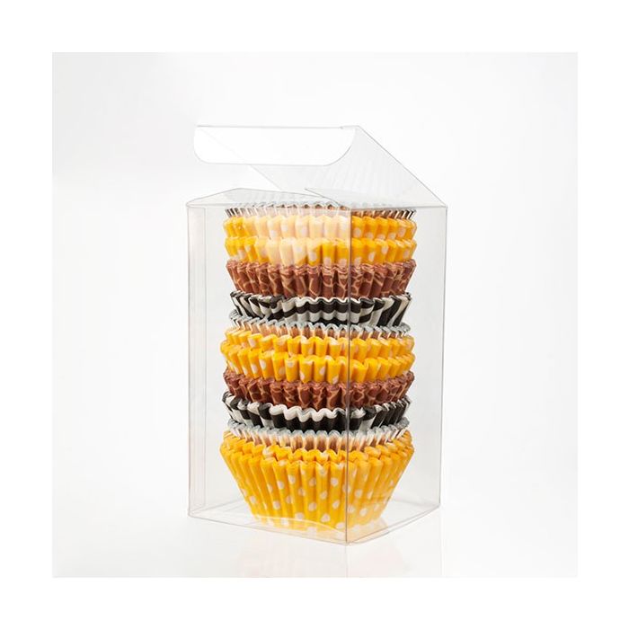 Scatole regalo trasparenti 7.6x7.6x12.7cm (50 pezzi) [VB299]