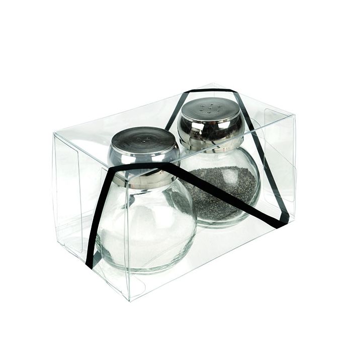 Scatole regalo trasparenti 7.6x7.6x12.7cm (50 pezzi) [VB299]