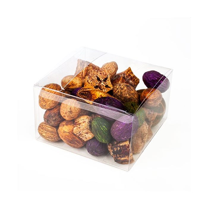 Scatole regalo trasparenti 12.7x12.7x7.6cm (50 pezzi) [VB307]