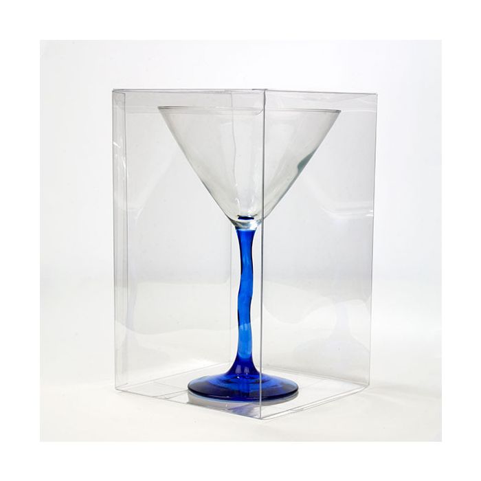 Scatole regalo trasparenti 12.7x12.7x20.3cm (50 pezzi) [VB310]