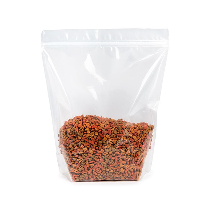 Stand Up Pouches clear "Velcro closure" 31,4x12,7x37,5 cm