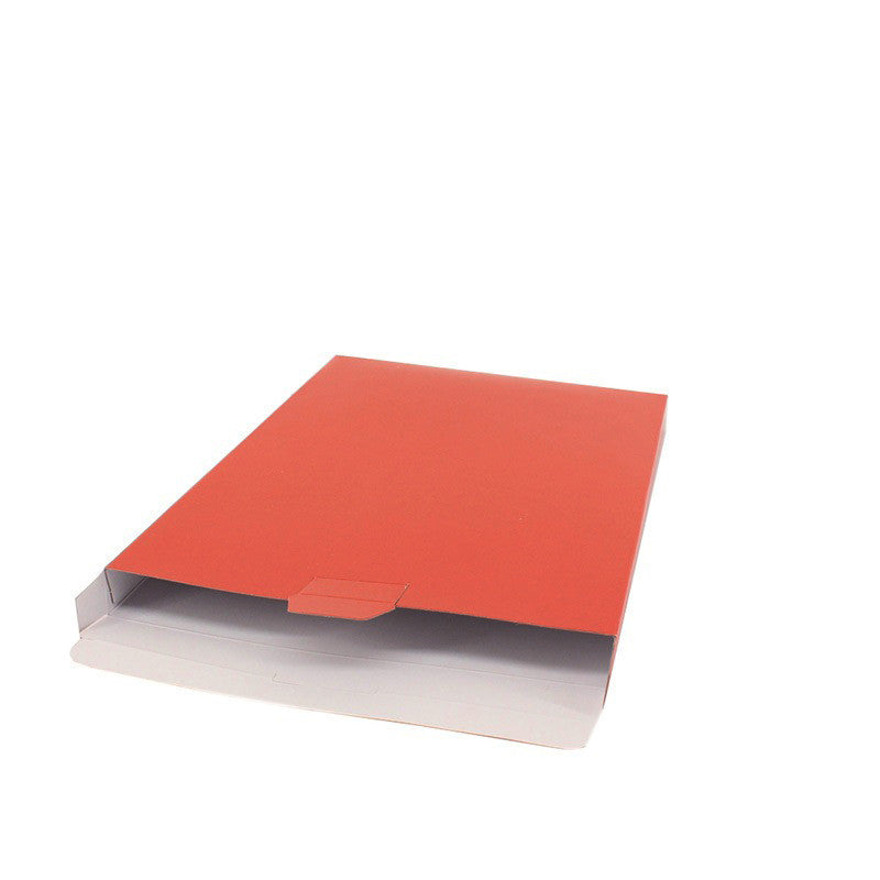 Scatole per spedizioni 16x25x2,9cm Rosse (100 pezzi) [FP-VPD009]