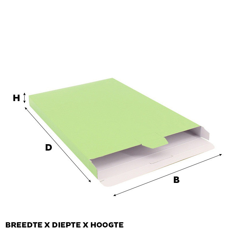 Shipping boxes 30,5x42x9cm Light green (50 pcs)