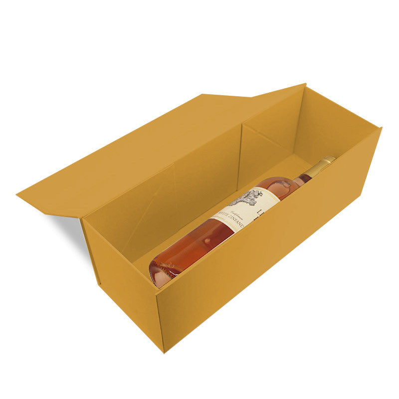 Scatole con chiusura magnetica 42,5x33,3x9,7cm color oro (25 pezzi) [FP-VPD052]