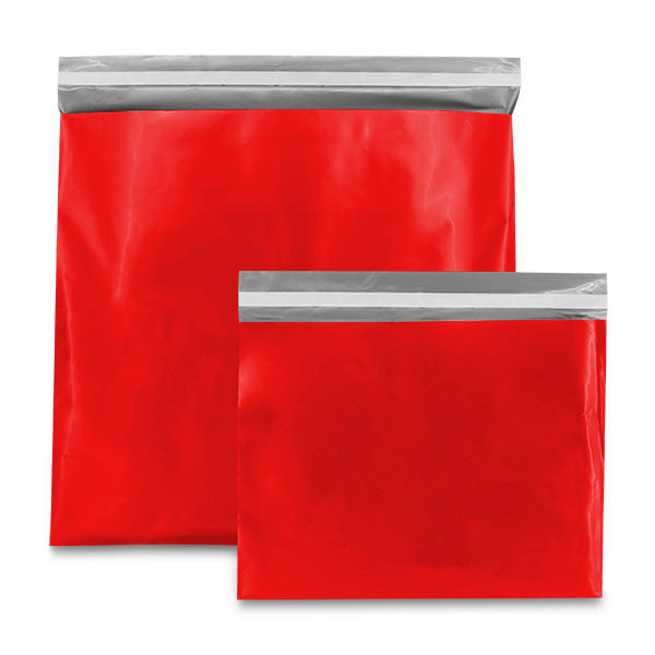 Buste per spedizioni in plastica 40x30 cm rosse (250 pz) [FP-VZQ015]