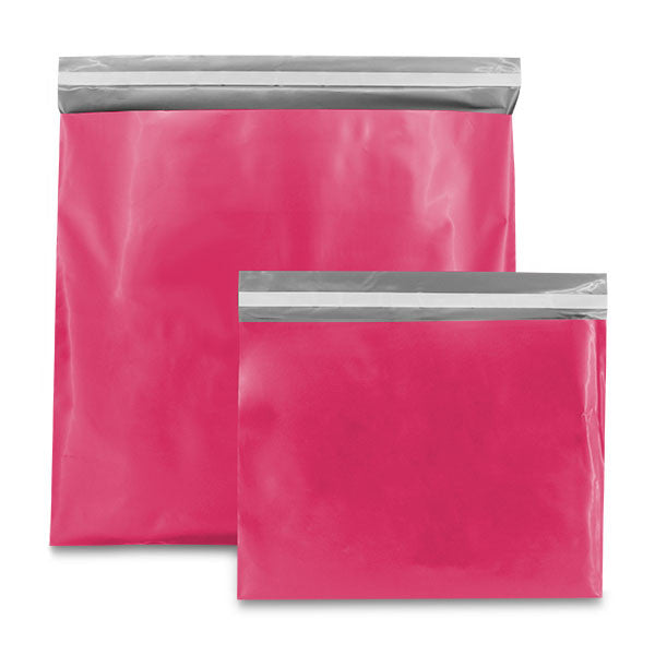 Buste per spedizioni in plastica 50x46 cm color fucsia (250 pz) [FP-VZQ024]