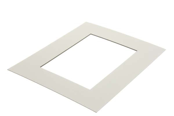 Passe-partout bianco/nero 32.1x47.3cm finestra - dimensioni esterne 45.7x61cm (10 pezzi) [MS20206]