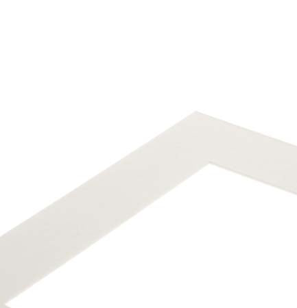 Passe-partout bianco 19.4x24.5cm Finestra - Dimensioni esterne 27.9x35.6cm (10 pezzi) [MS20088]