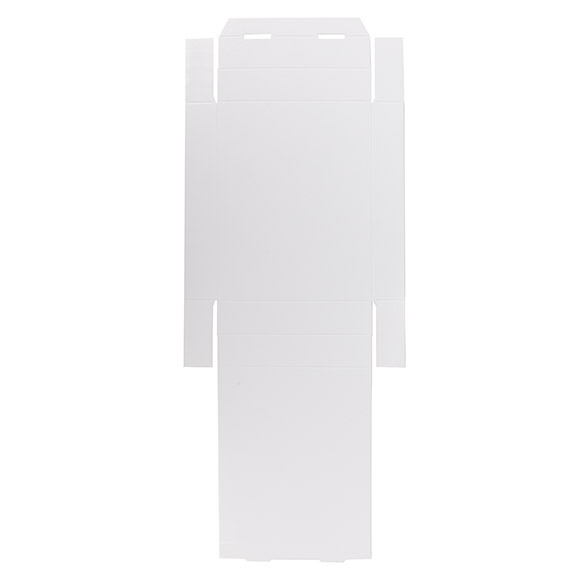 Scatoline in carta kraft Bianco 11.4x2.5x15.2cm (25 pezzi) [WH17]