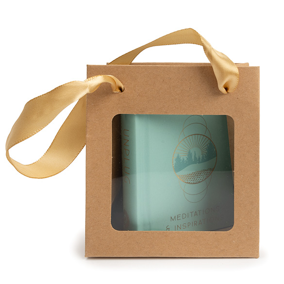 Sacchetto regalo kraft con finestra 10,2x7x11,4cm (10 pz) [GMBW1K]