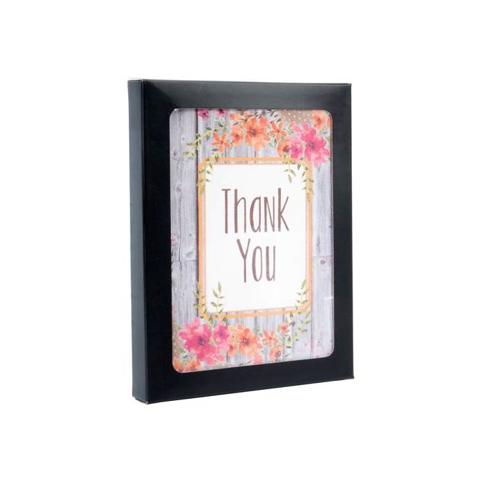 Scatoline in carta kraft Nero opaco 12,5x1,5x16,8cm (25 pezzi) [WMBG2]