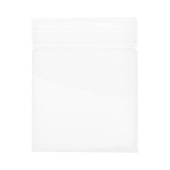 Sacchetto trasparente con chiusura a pressione 6.5x6.5cm PP 75 microns (100 pezzi) [Z3C2H2H]