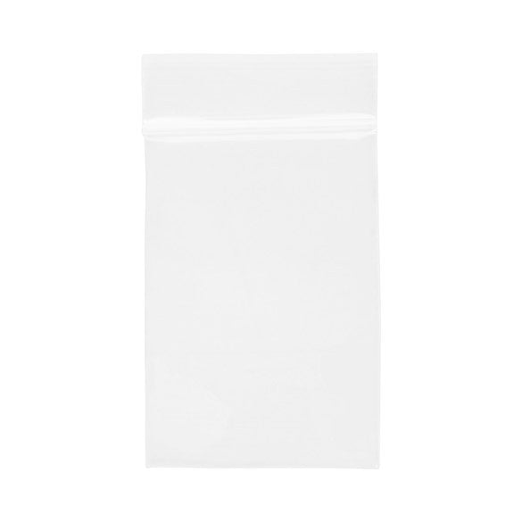 Sacchetto trasparente con chiusura a pressione 5x7.5cm PP 100 microns (100 pezzi) [Z4C23]