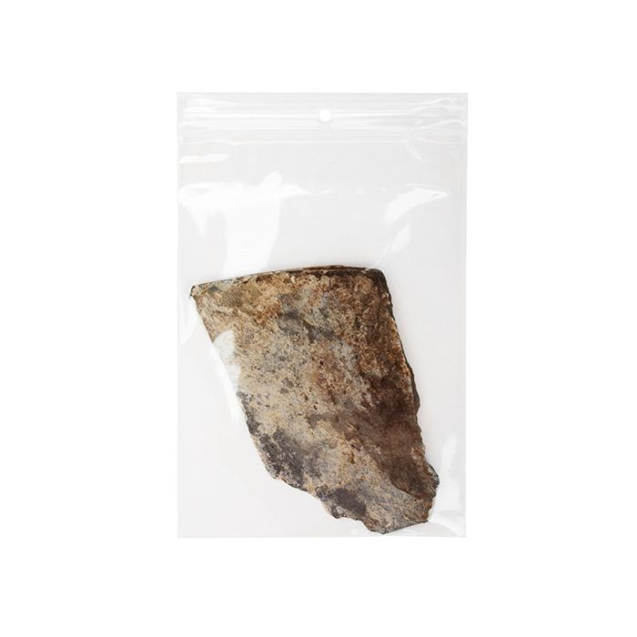 Sacchetto trasparente con chiusura a pressione e foro 12.5x18cm PP 100 microns (100 pezzi) [Z4R57]