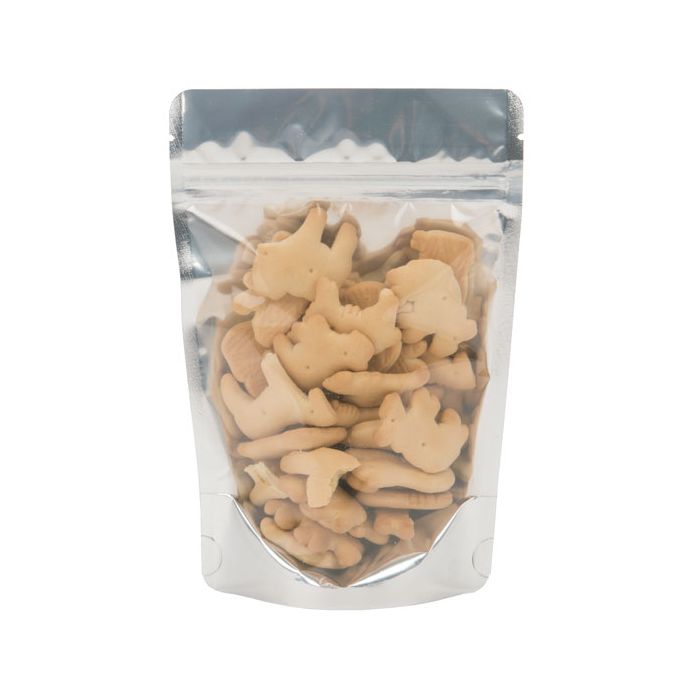 Buste doypack trasparenti/Nero 13x8x20.5cm | 113 grammi (100 pezzi) [ZBGB3]