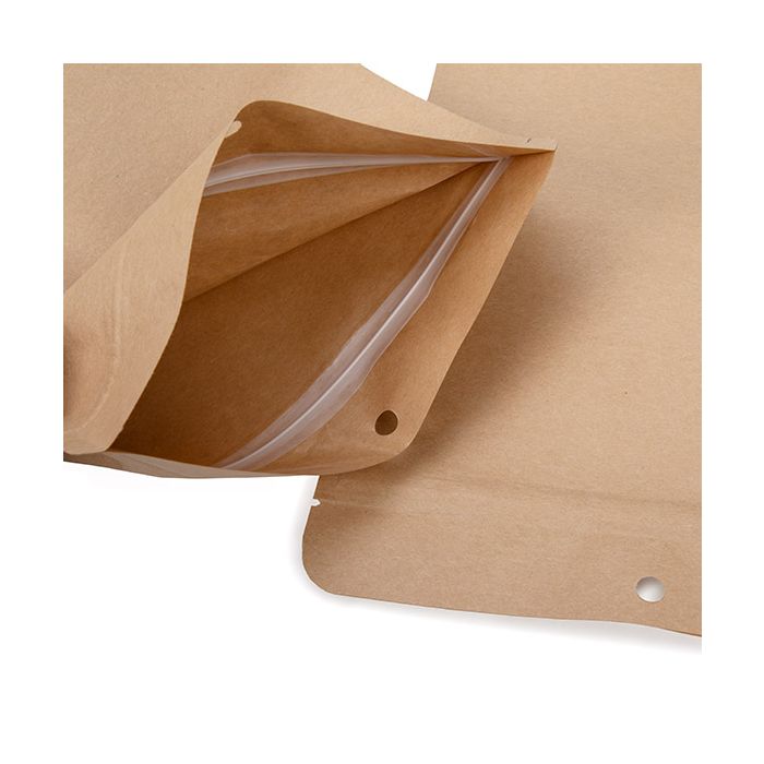 Buste doypack Kraft ecologico 17,2x8,9x28,6 cm (100 pz) [ZBGEK4]
