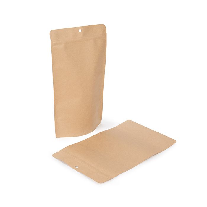 Buste doypack Kraft ecologico 17,2x8,9x28,6 cm (100 pz) [ZBGEK4]