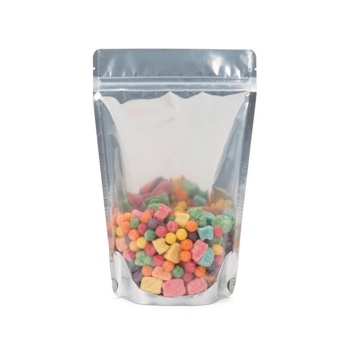 Stand Up Pouches Transparent/Gold 15x9x23.2cm | 312 grams