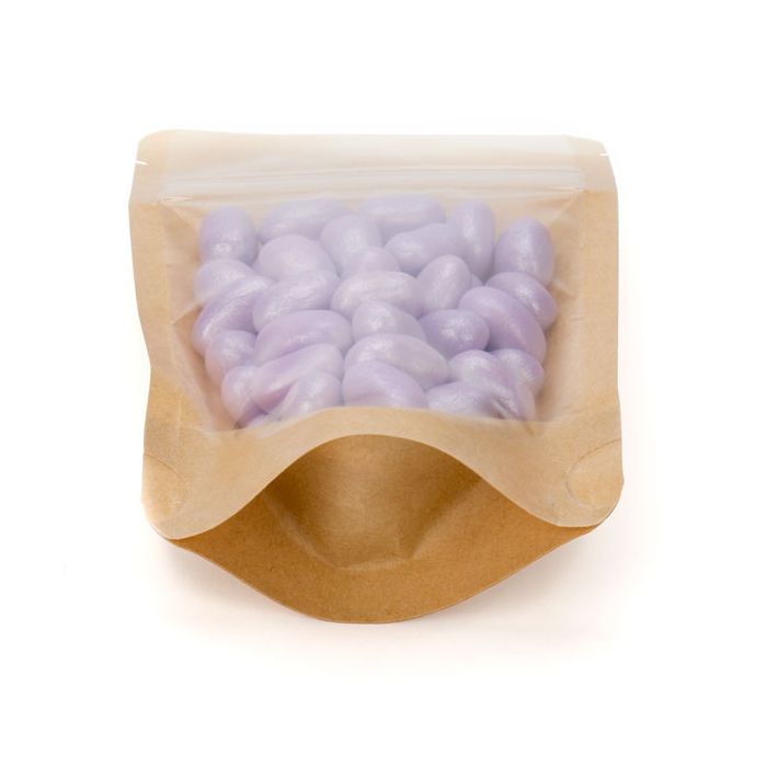 Buste doypack trasparenti/Kraft 8x5x13cm | 28 grammi (100 pezzi) [ZBGKC1]