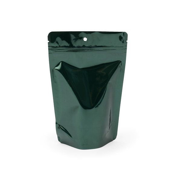 Buste doypack verdi 13x7x20.5cm | 113 grammi (100 pezzi) [ZBGM3HG]