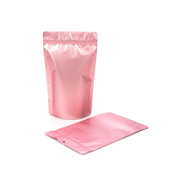 Buste doypack color rosa con foro 17.1x8.9x28.6cm (100 pezzi) [ZBGM4RG]
