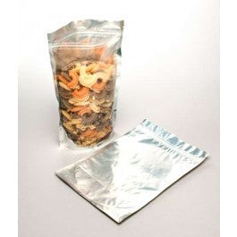 Buste doypack trasparenti/Argento 13x7x20.5cm | 113 grammi (100 pezzi) [ZBGS3]