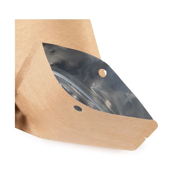 Buste doypack Kraft 10,8x6x23,8 cm (100 pz) [ZBGSK1N]