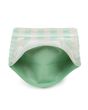 Buste doypack Trasparente/Plaid verde pastello 13x7,9x20,6 cm (25 pezzi) [ZBGSW3GR]