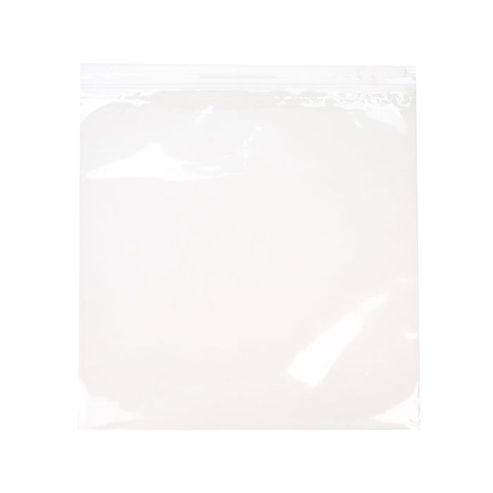 Sacchetto trasparente con chiusura a pressione 30.5x30.5cm PP 50 microns (100 pezzi) [ZC1212]