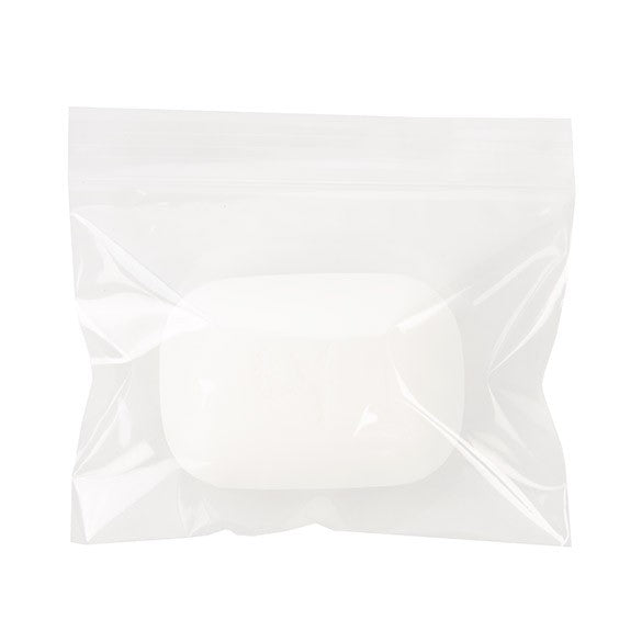 Sacchetto trasparente con chiusura a pressione 10x7.5cm PP 50 microns (100 pezzi) [ZC43]