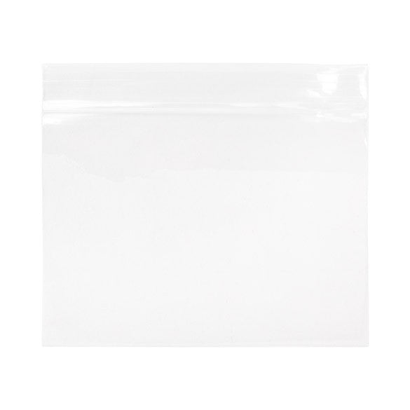 Sacchetto trasparente con chiusura a pressione 10x7.5cm PP 50 microns (100 pezzi) [ZC43]
