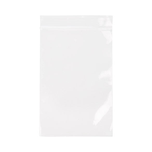 Sacchetto trasparente con chiusura a pressione e foro di ventilazione 10x15cm PP 50 microns (100 pezzi) [ZC46V]