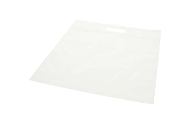 Buste shopper trasparenti 33.6x33.6 + 6.4cm 75 microns (100 pezzi) [ZH13CL5]