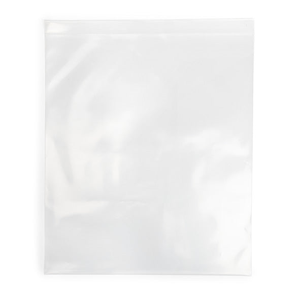 Sacchetto trasparente con chiusura a pressione 33x38cm PE 150 micron (50 pezzi) [6PE1315]