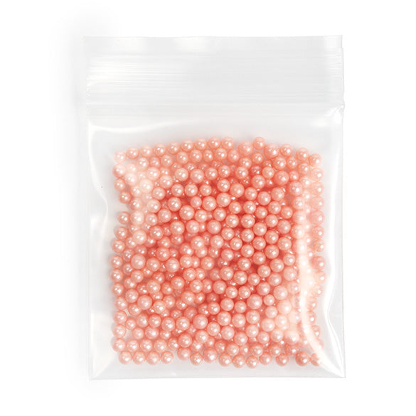 Sacchetto trasparente con chiusura a pressione 7.5x7.5cm PE 150 micron (100 pezzi) [6PE33]