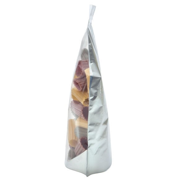 Buste doypack trasparenti/Argento 23x12x34.5cm | 907 grammi (100 pezzi) [ZBGS6]