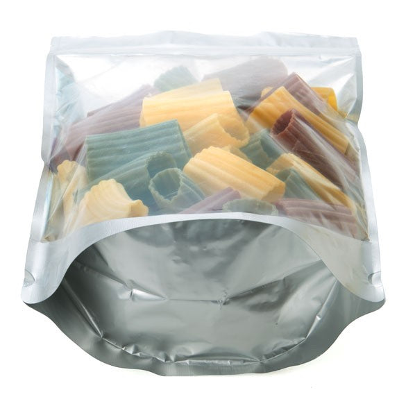 Buste doypack trasparenti/Argento 23x12x34.5cm | 907 grammi (100 pezzi) [ZBGS6]